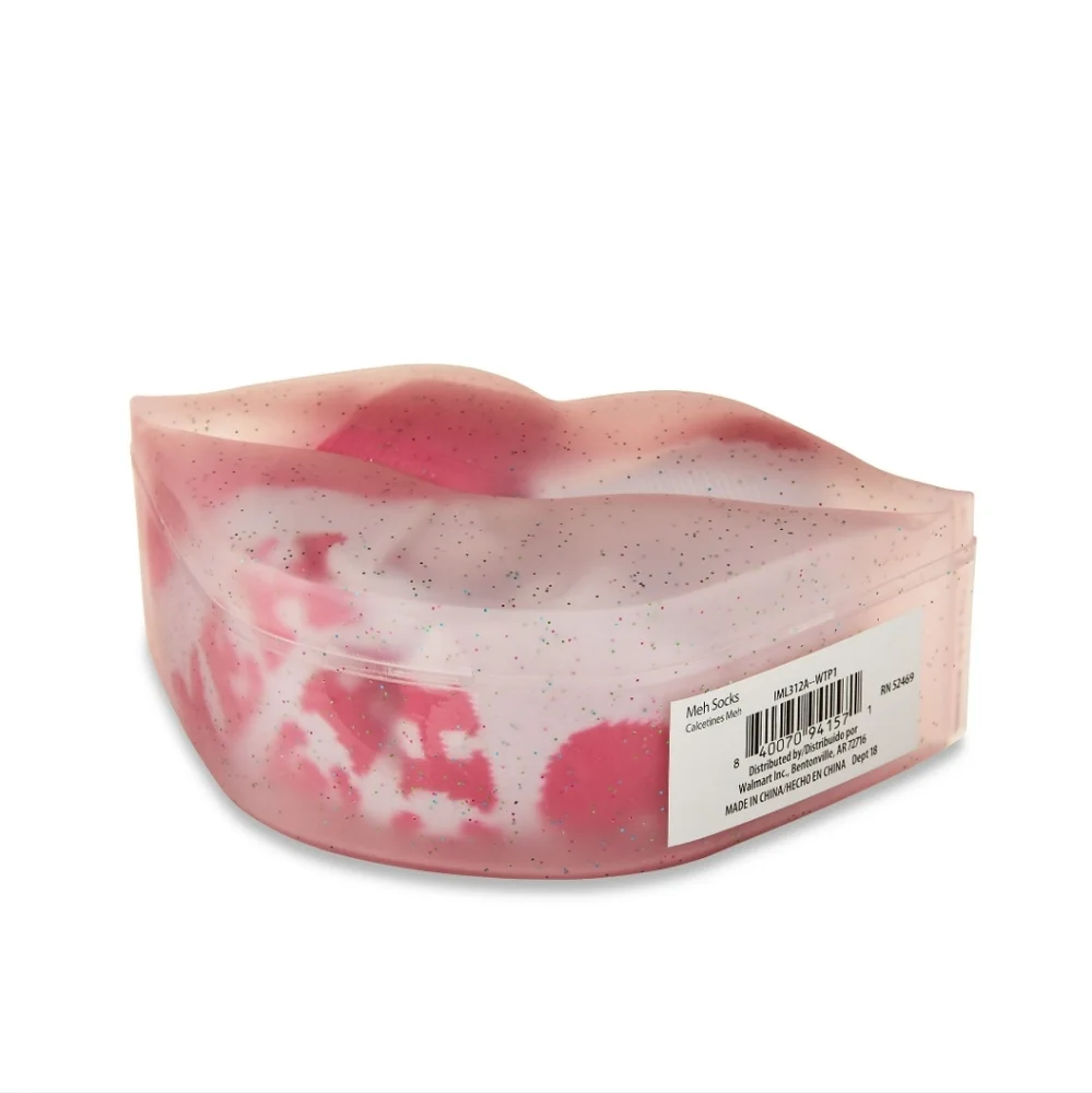 Meh Socks Broken Heart - Crew Length - Valentine's Collection